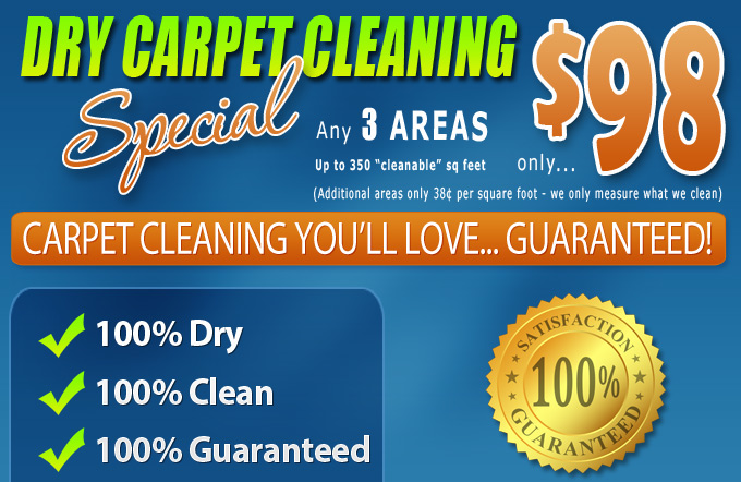Dry Carpet Cleaning - Carpet Cleaning Special